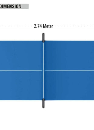 DONIC Waldner 909 Table Tennis Table ( ITTF Approved)