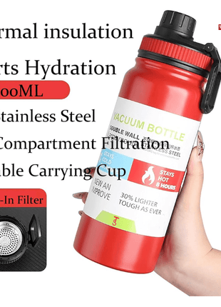 Tango Sports and Fitness 600ML Stainless Steel Insulated Water Bottle