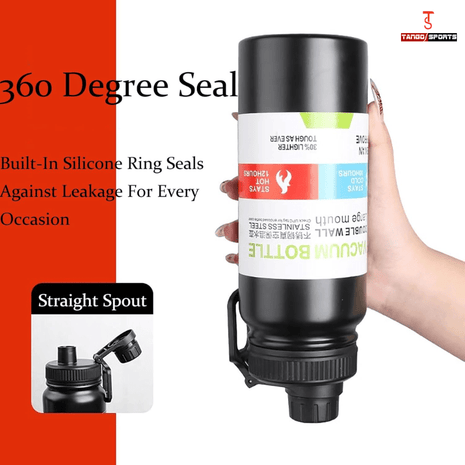 Tango Sports and Fitness 600ML Stainless Steel Insulated Water Bottle