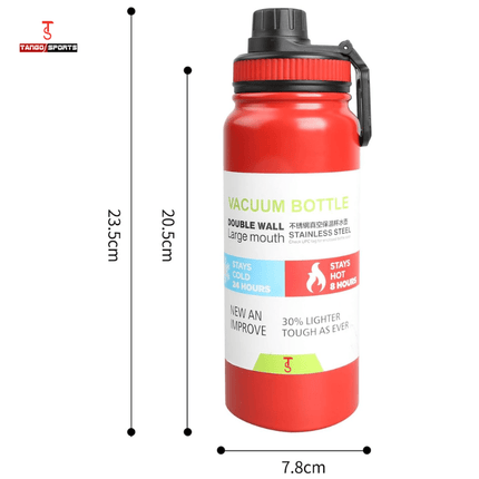 Tango Sports and Fitness 600ML Stainless Steel Insulated Water Bottle