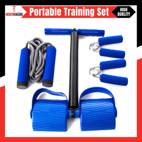Tango Sports and Fitness 3-in-1 Home Gym Workout Set