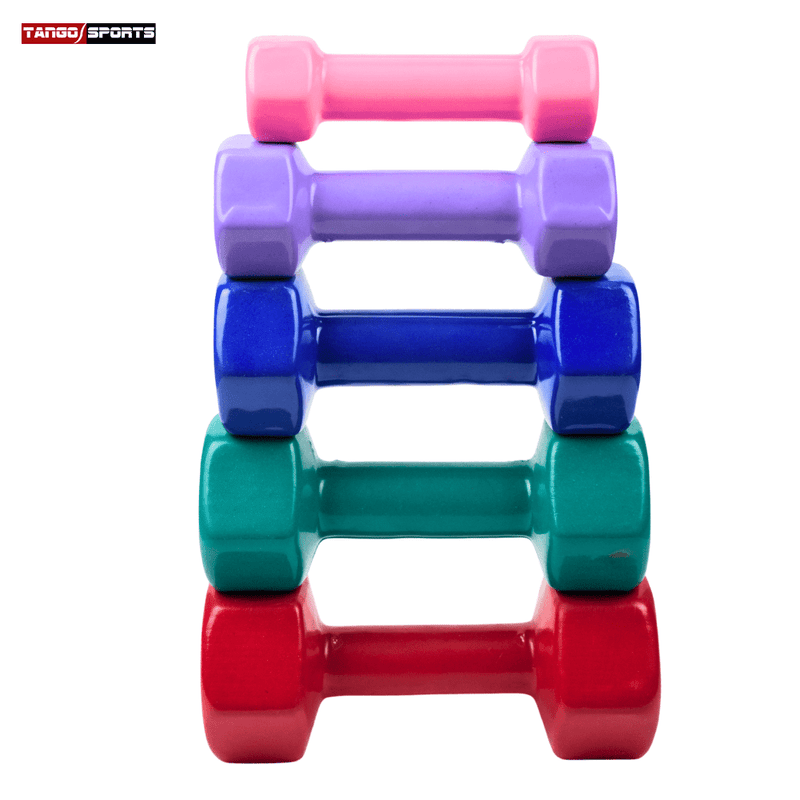 Vinyl Coated Dumbbells 1KG to 5KG (Pack of 2 )