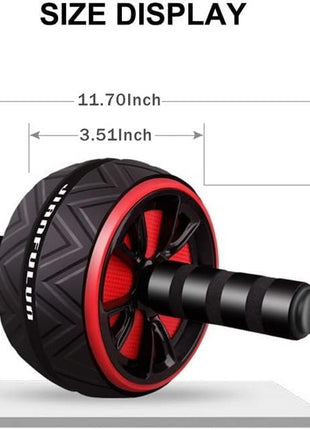 Abdominal Muscle Fitness Wheel - Ab Roller Exercise Wheel No Noise