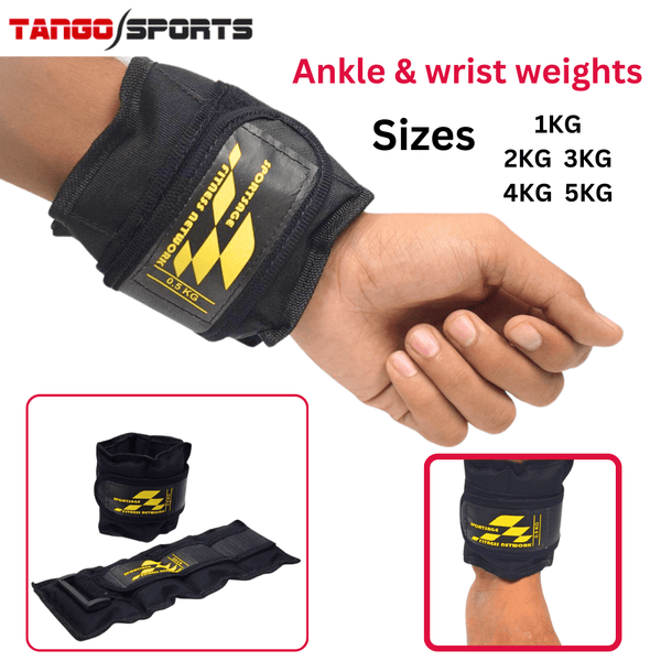 Ankle & Wrist Weight 1KG to 5KG - Black (Pack of 2 )