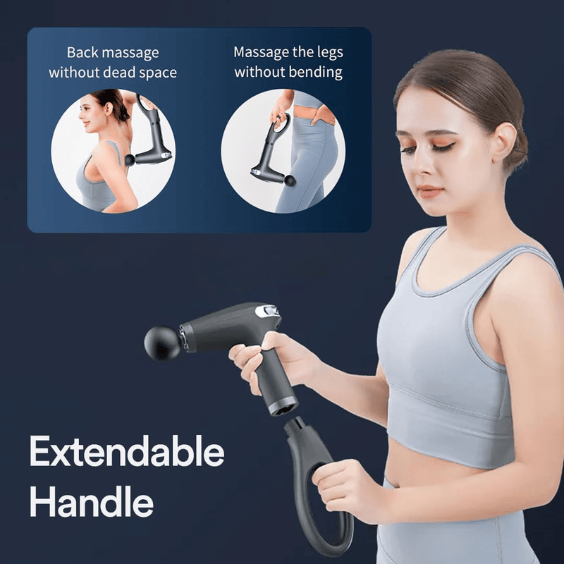 Blueidea Massager Gun Pro Deep Tissue Therapy Pain Relief Rechargeable Muscle Massager Gun