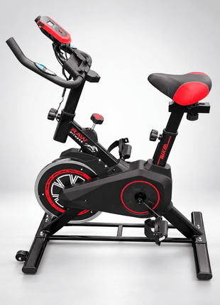 Tango Sports Spin Magnetic Bike 120 KGS Q3 Mini - Black & Red