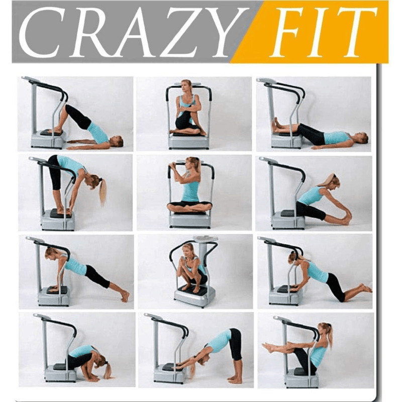 High Quality Gym Exercise Crazy Fit Massage Vibration Platform Machine