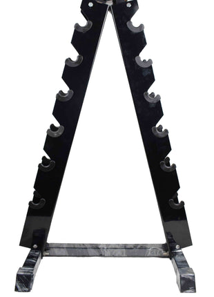 A-Frame Dumbbell Rack 5-6-8-10 pairs Dumbell rack - Black