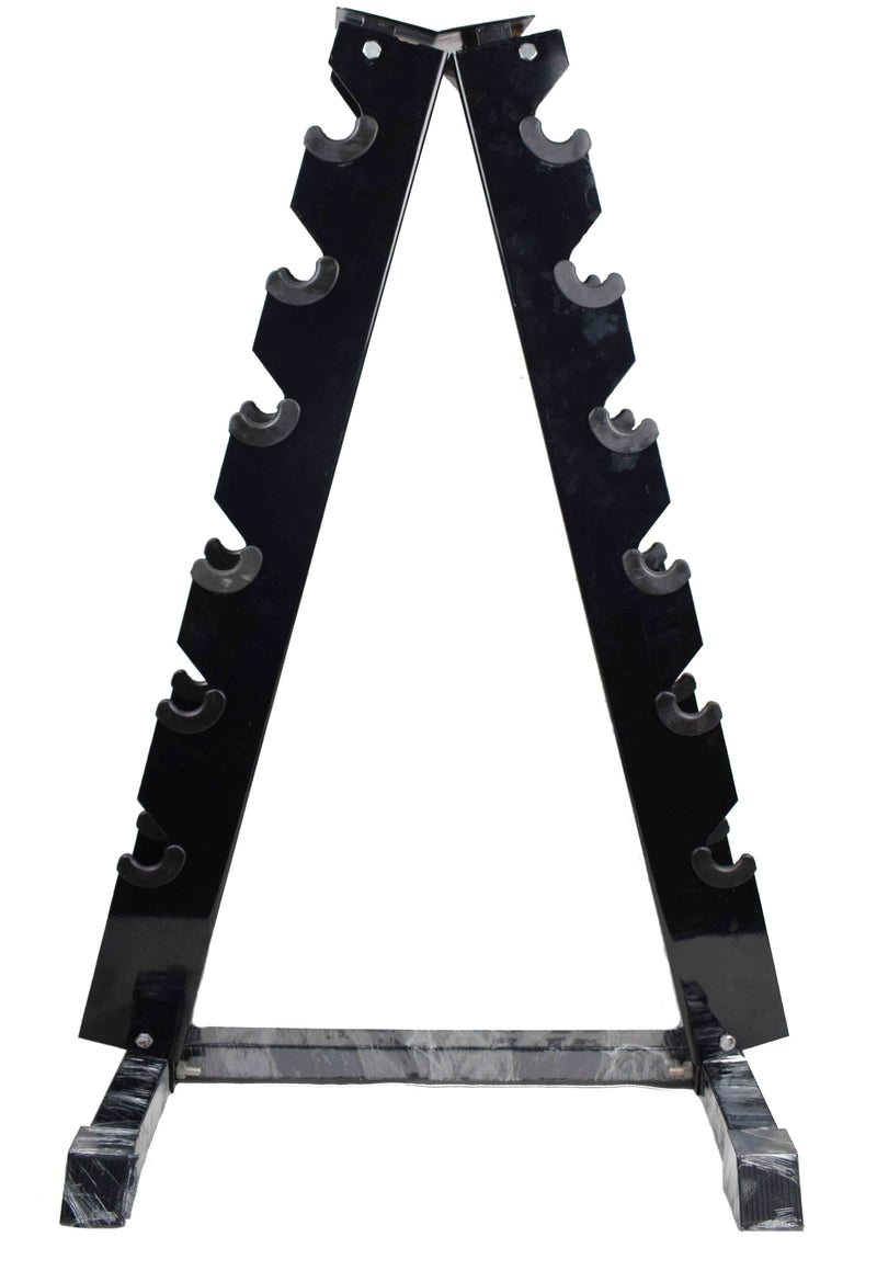 A-Frame Dumbbell Rack 5 pairs Dumbell rack - Black