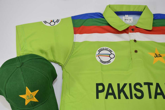 Pakistan 1992 Worldcup Jersey