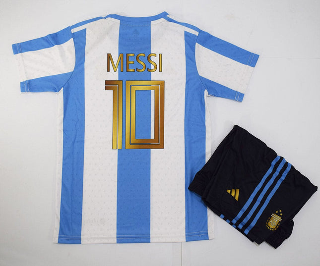 Argentina kids size Home kit Worldcup 2022 3 Stars- World Champions