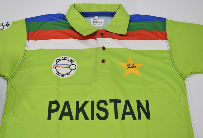 Pakistan 1992 Worldcup Jersey