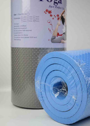 15mm Yoga Mat for Exercise and Fitness- 2 x 6 feet