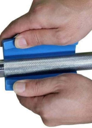 Pair of Dumbbell and Barbell Hand Grips Premium Anti-Slip