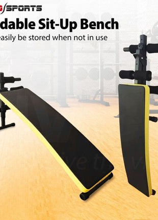 FitnessLab Incline Sit Up Bench Weight Bench Adjustable