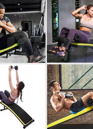 FitnessLab Incline Sit Up Bench Weight Bench Adjustable