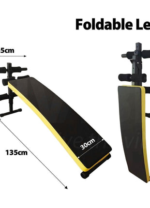 FitnessLab Incline Sit Up Bench Weight Bench Adjustable