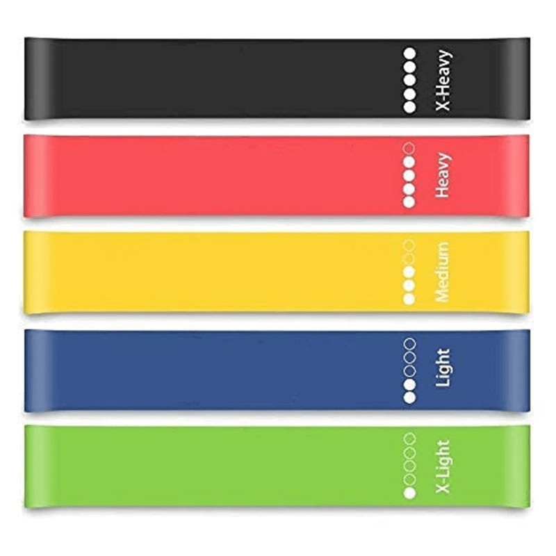 Loop band Yoga Resistance Rubber Bands - Pack of 5