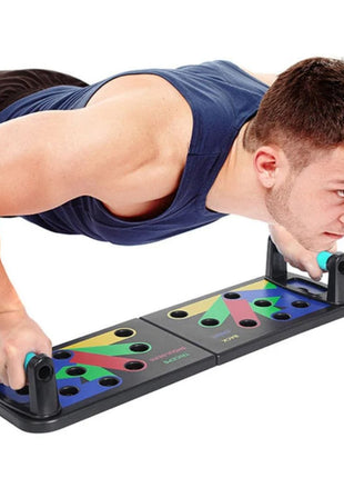 Pushup board , Multipurpose Exercise Board - Black
