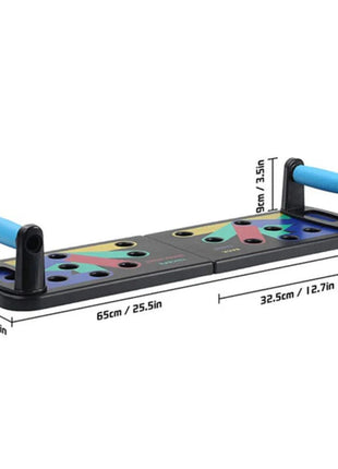 Pushup board , Multipurpose Exercise Board - Black