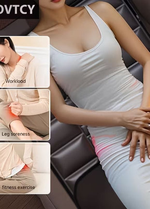 Full Body Massage Mattress Electric | Vibration Massage Bed with Heating