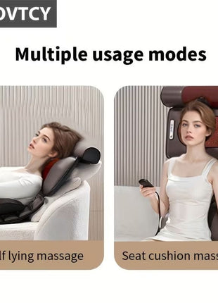 Full Body Massage Mattress Electric | Vibration Massage Bed with Heating