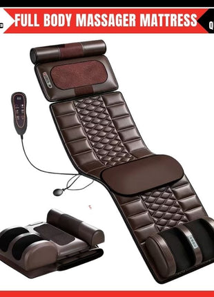 Full Body Massage Mattress Electric | Vibration Massage Bed with Heating