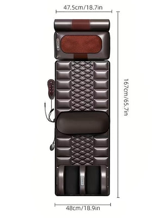 Full Body Massage Mattress Electric | Vibration Massage Bed with Heating