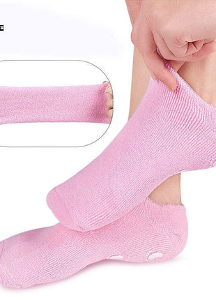 Moisturizing Gel Spa Socks for Women | Soft Silicone Gel Socks for Dry & Cracked Feet | Foot Care Protector