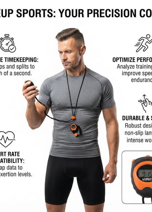 LiveUp Sports Digital Stopwatch – Precision Sports Timer & Chronograph