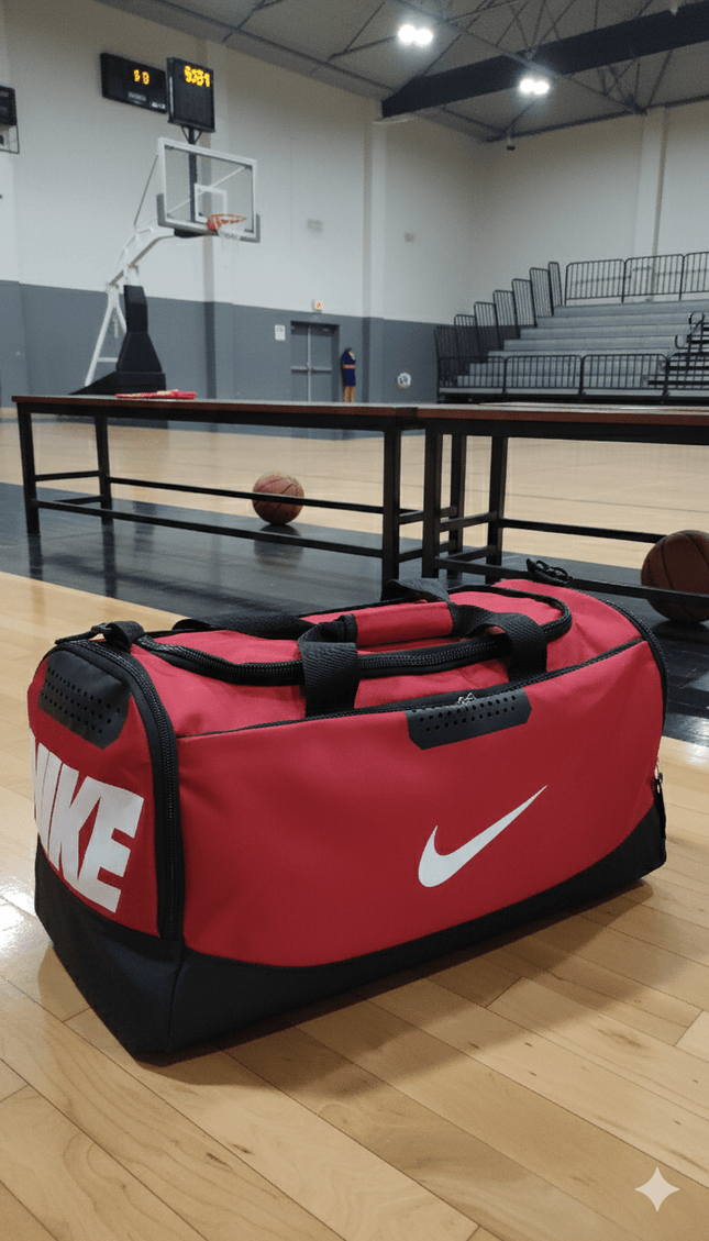 NK Sports Bag Brasilia Training Bag - Red & Black