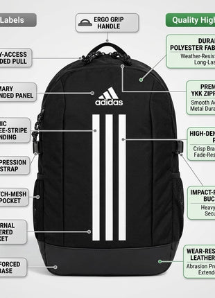 Ads Power Backpack – Durable Daily Laptop & Sports Bag