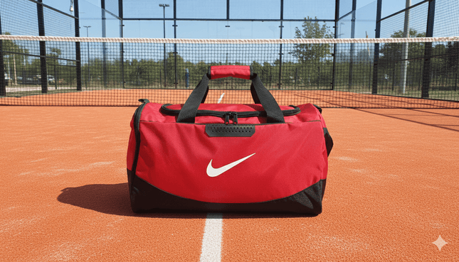 NK Sports Bag Brasilia Training Bag - Red & Black