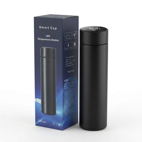 Sports LED Temperature Display Smart Cup – Insulated Flask