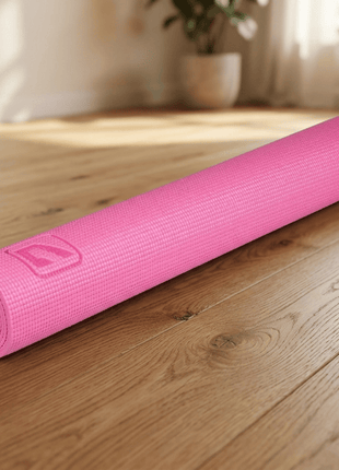 Liveup Exercise Yoga Mat PVC 4mm Pink LS3231