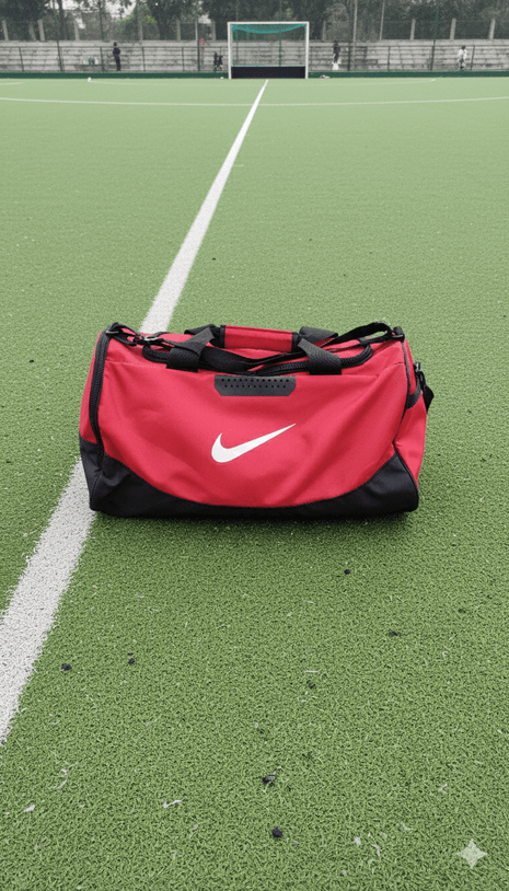 NK Sports Bag Brasilia Training Bag - Red & Black