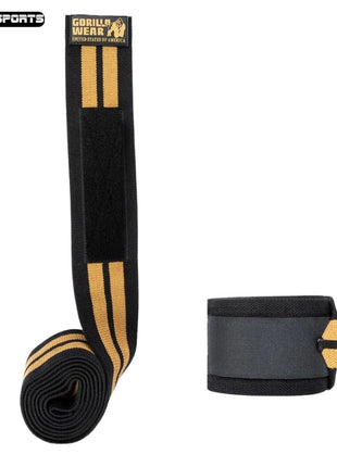 Gorilla Wear Weightlifting Heavy Duty Knee Wraps 1 Pair
