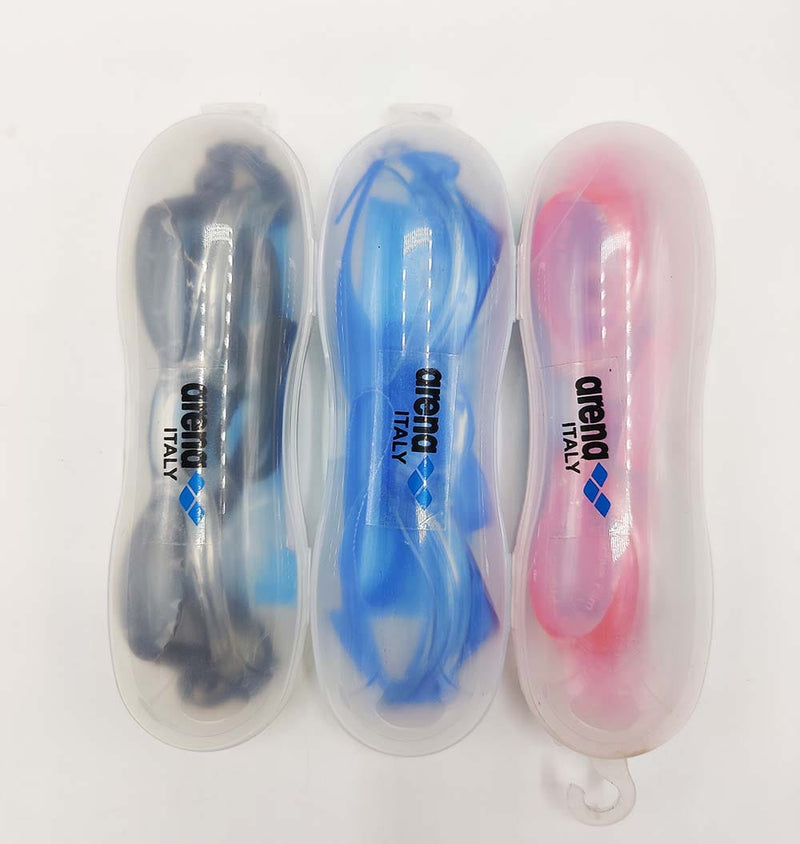 Arena  Swimming Glasses With Ear Plug -3 Colors