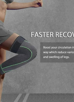 Compression Knee Sleeve With Straps