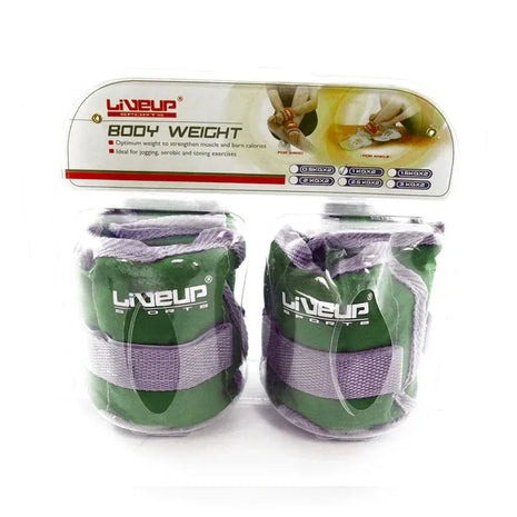 Liveup Wrist & Ankle Weight 2KG - Pack of 2 -  LS3011
