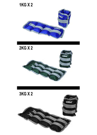 Liveup Wrist & Ankle Weight 2KG - Pack of 2 -  LS3011