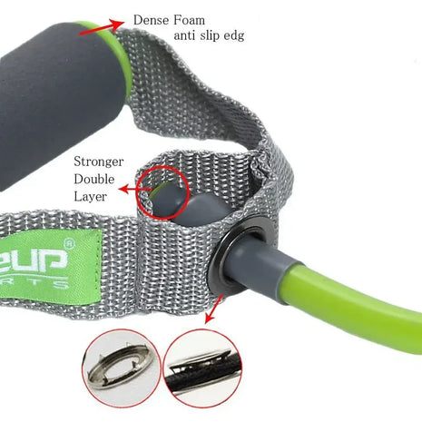 Liveup Resistance Tube Band Green Medium - LS3201