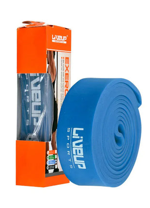 Liveup Resistance Loop Band Latex Heavy Blue 45mm 50–125lbs LS3650