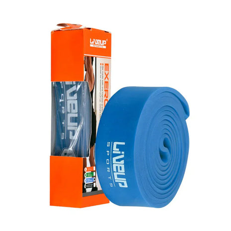 Liveup Resistance Loop Band Latex Heavy Blue 45mm 50–125lbs LS3650