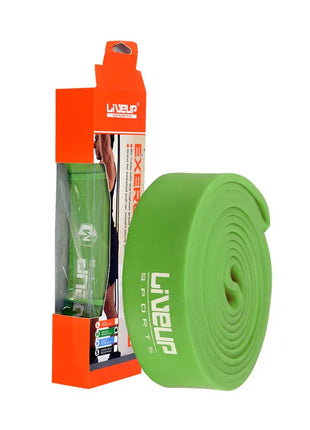 Liveup Resistance Loop Band Latex Heavy Green 32mm 35–85lbs LS3650
