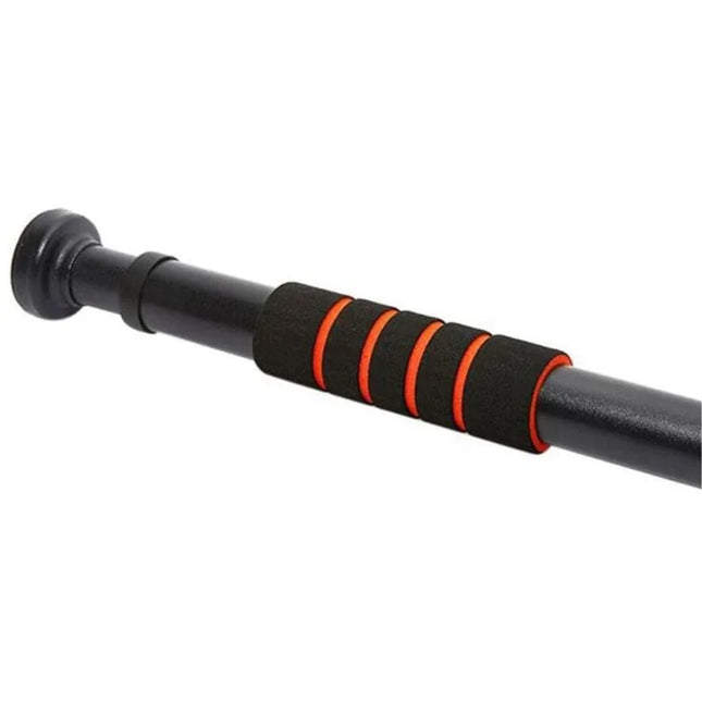 LIVEUP Door Bar - Steel 80-120CM LS3163L Black