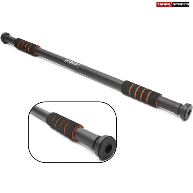 LIVEUP Door Bar - Steel 80-120CM LS3163L Black
