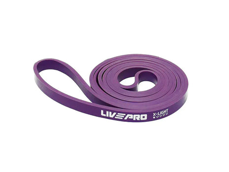 Livepro Super Band Latex Loop Band Ultra-light - Purple 15-35 LBS