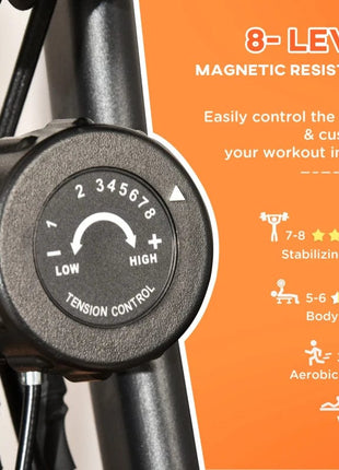 2-in-1 Foldable Exercise X Bike