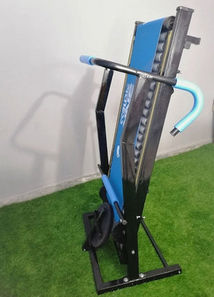 Foldable Manual Treadmill Running Machine for Home Gym | Easy Assembly | 19 Rollers